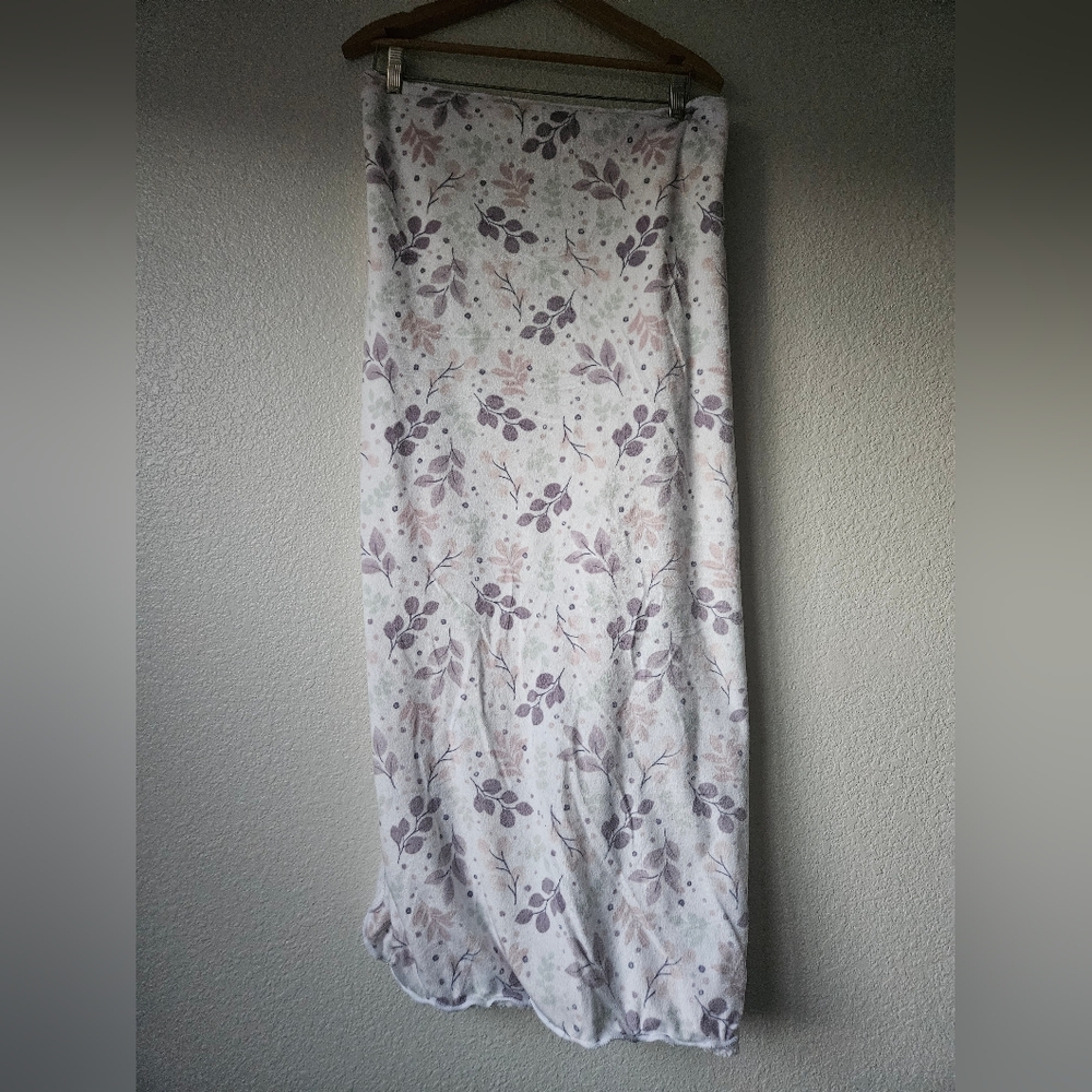 kyle & deena baby girl blanket floral fleece y2k purple boho